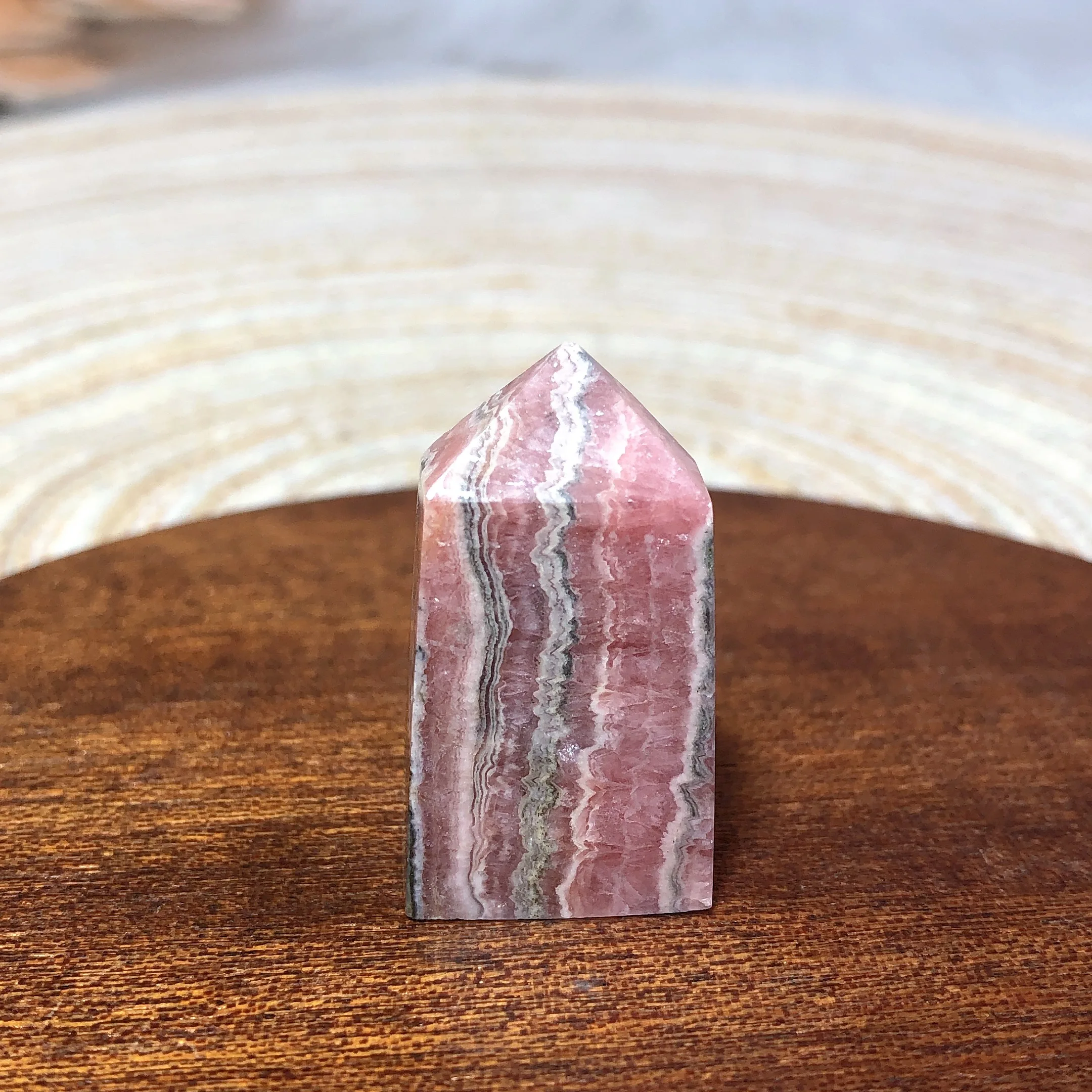 

Natural Crystals Rhodochrosite Small Tower Flash High Quality Healing Gemstones Home Decorations Gift Room Decor Stone Jewelry