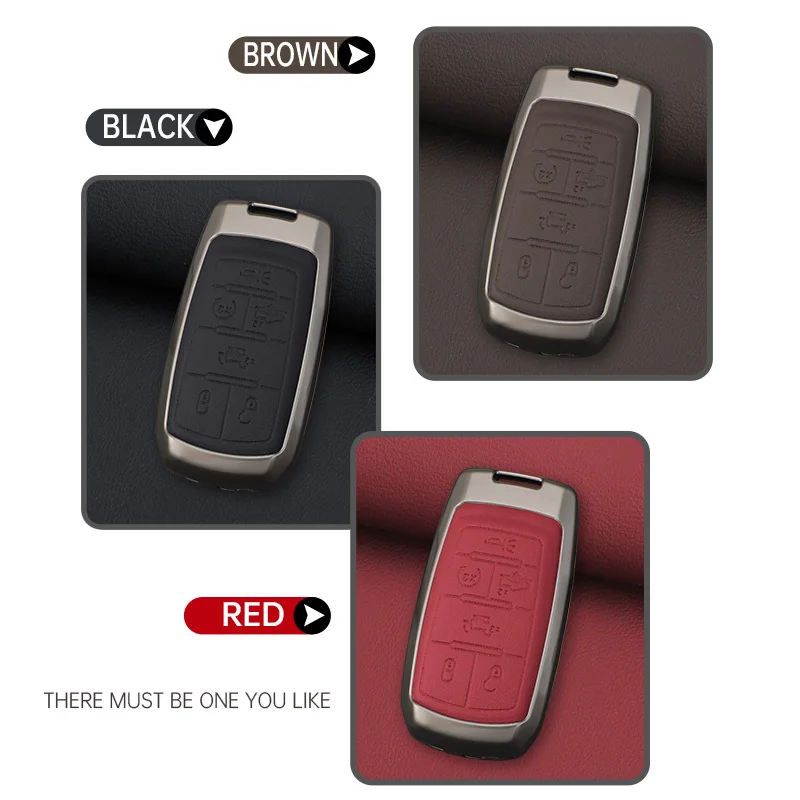 3/4/5/6 Buttons Zinc Alloy Car Key Case Cover Accessories For Dodge RAM 1500 2500 3500 4500 5500 RAM1500 RAM2500 TRX 2021 2020 view 4