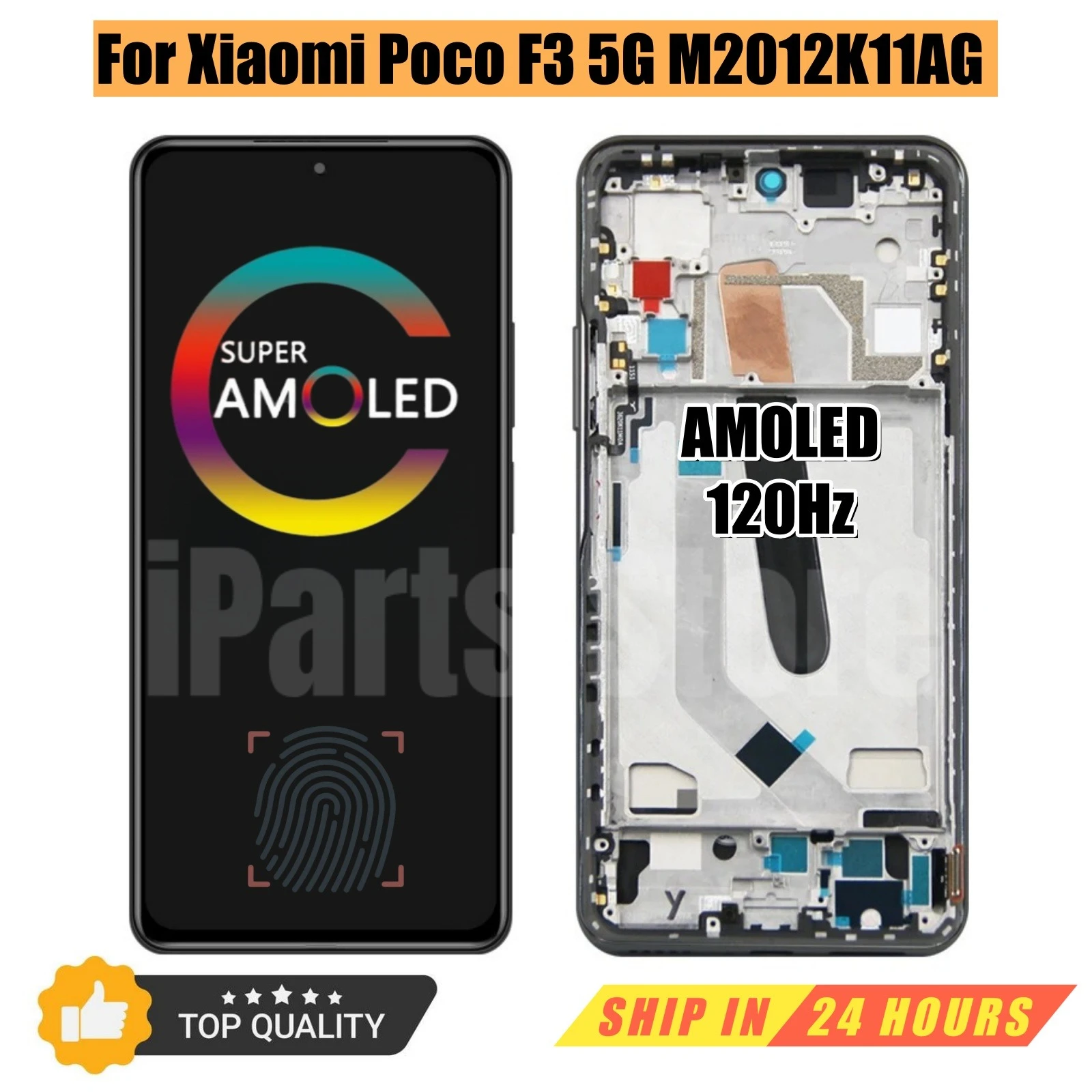 iparts-sostituzione-nuovo-display-per-xiaomi-poco-f3-5g-m2012k11ag-120hz-amoled-touch-screen-digitizer-con-telaio-di-montaggio-oem