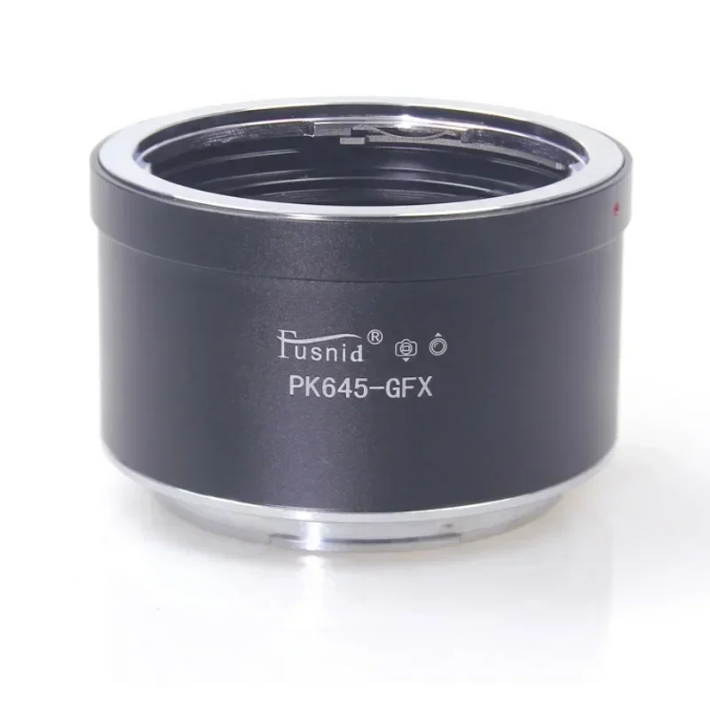 High Quality PK645-GFX Lens Adapter Ring for Pentax PK645 at Camera Lens to Fuji GFX G mount GFX50S GFX50R GFX100 Medium Form