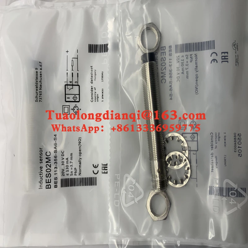 BES02ME BES 113-370-SA2-S4 original genuíno sensor de interruptor de proximidade em estoque
