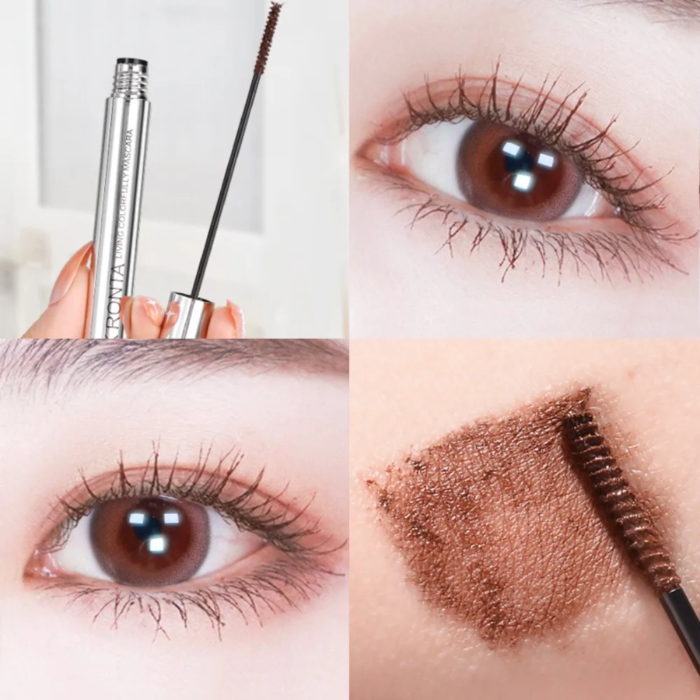 Nouveau Mascara coloré imperméable à l'eau bouclés Volume longueur Mascara effet étendu maquillage liquide cils Mascara pour maquillage des yeux