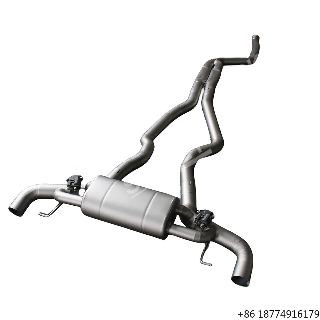 

Выхлопная система Valvetronic Catback для G42 M240i B58 3.0t 2022~н.в., глушитель, выхлопные трубы, картонная коробка, нержавеющая сталь 304, 1 комплект