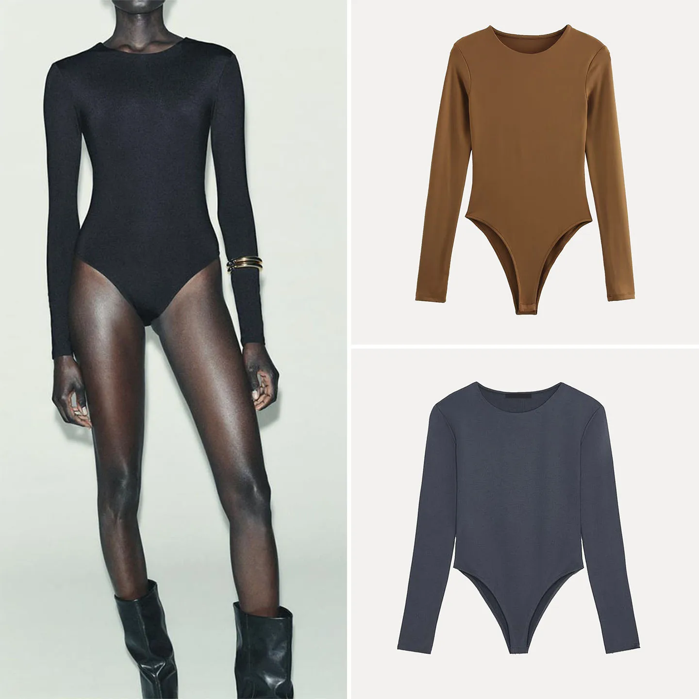 

Faionable Long Sve Onesie for Women Sweet Personal Sle Commute High Waist ort Pants Straight Cut Other Fabric