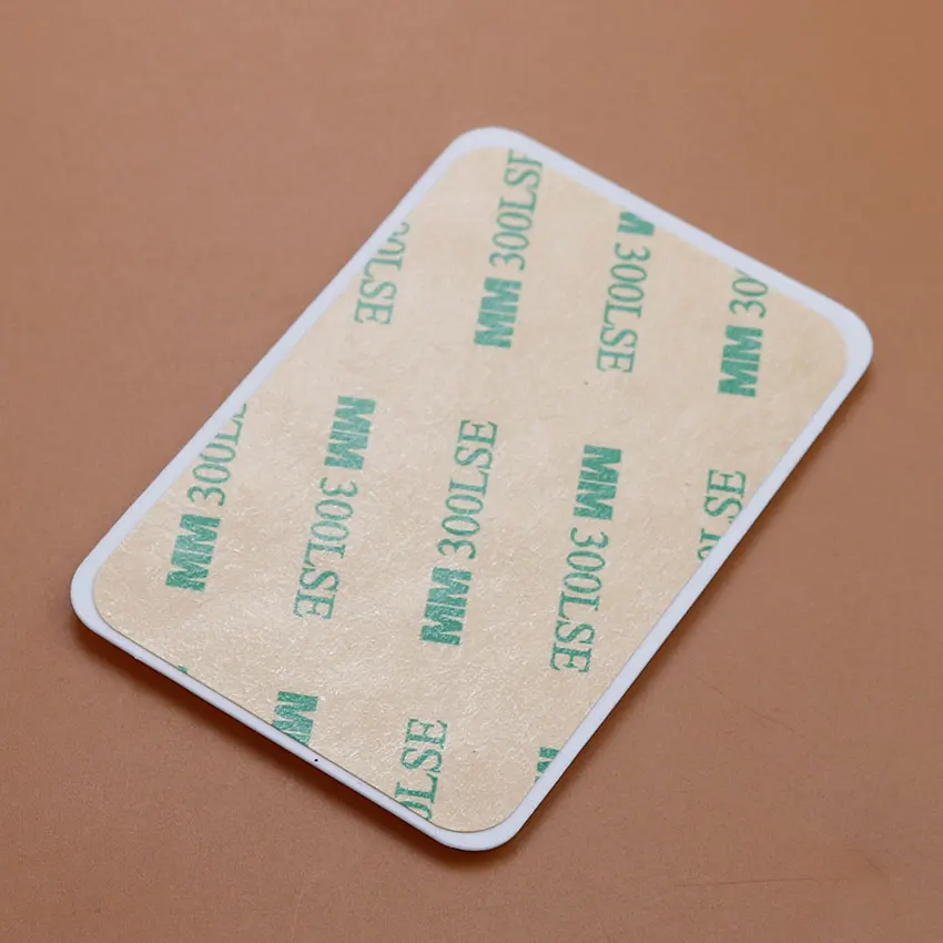 2/5pcs Double Side Silicone Pad For Mobile Phone Fixture Suction Cup Backed Adhesive Silicone Rubber Sucker Pad For Fixed Pad