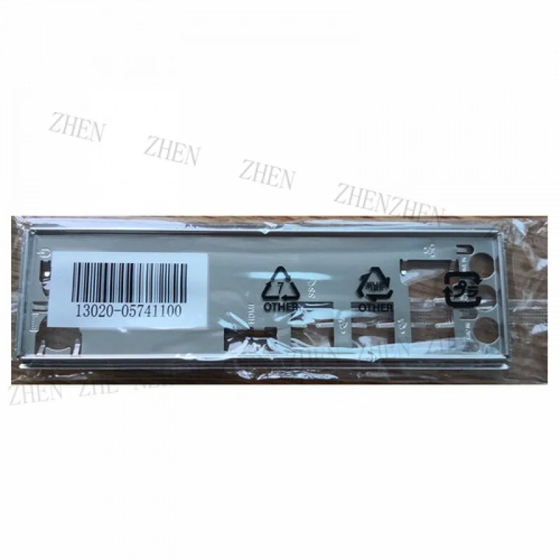 Y Original For Asus EX-H410M-V3-SI I/O IO Rear Baffle Shield Backplate Motherboard