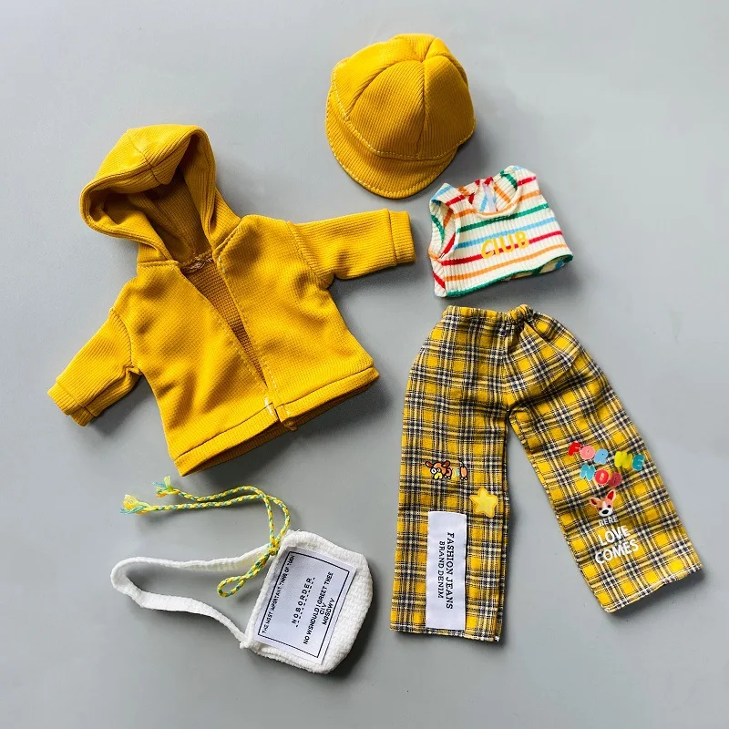 Ubranka Garnitur dla lalki BJD 1/6 30cm Akcesoria dla lalek Urocze codzienne ubrania Zabawka do przebierania