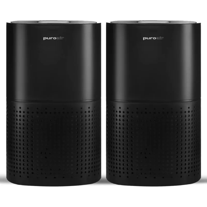 Powerful PuroAir HEPA Air Purifiers for Home Large Rooms - Covers 1,115 Sq Ft - Filters Up To 99% of Pollutants, Smoke, Pollen