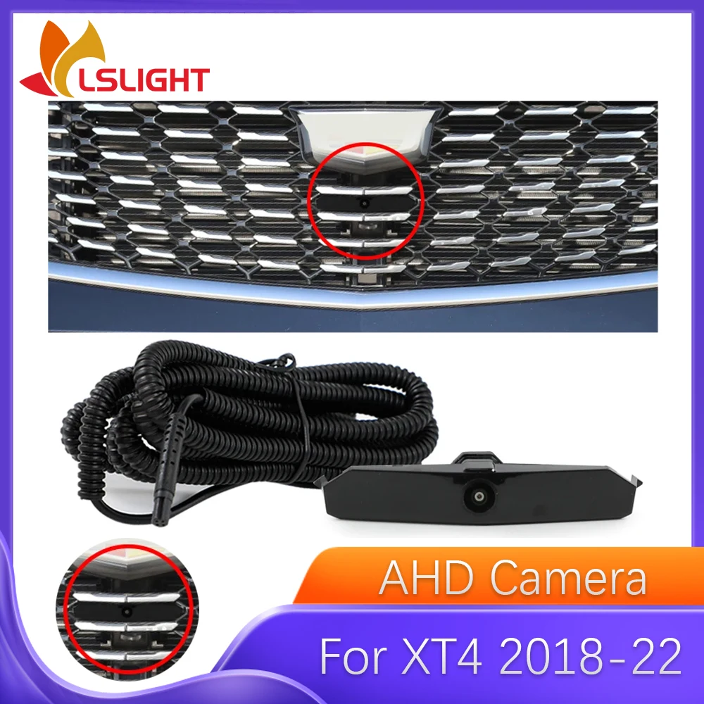 

OEM Car Front View Camera For Cadillac XT4 2018-2022 AHD HD Night Vision Fisheye 150° Chrome Camera Parking Monitoring System