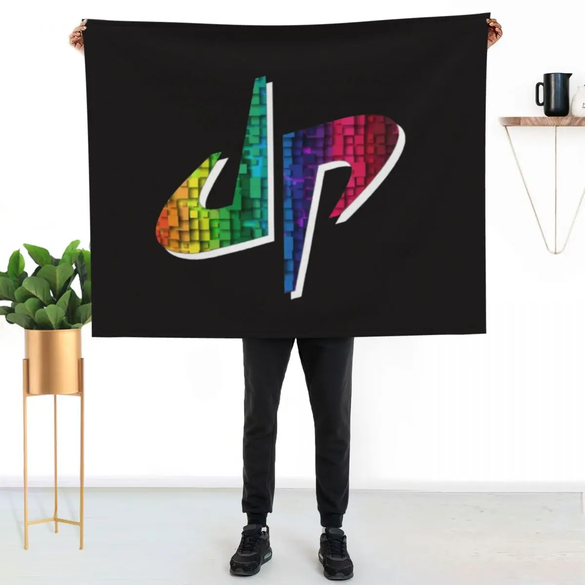 Dude JP Throw Blanket Decorative Sofas Soft Beds Comforter wednesday Thin Shaggy Blankets