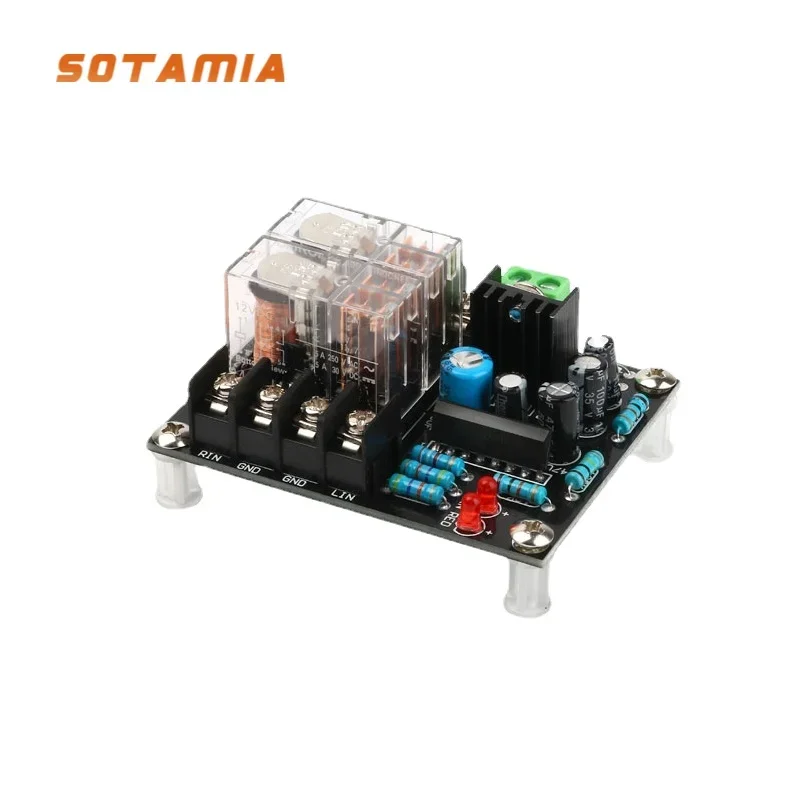 

SOTAMIA UPC1237 Плата защиты динамика 300Wx2 для усилителя мощности домашнего кинотеатра Аудио плата переменного тока 12-18 В