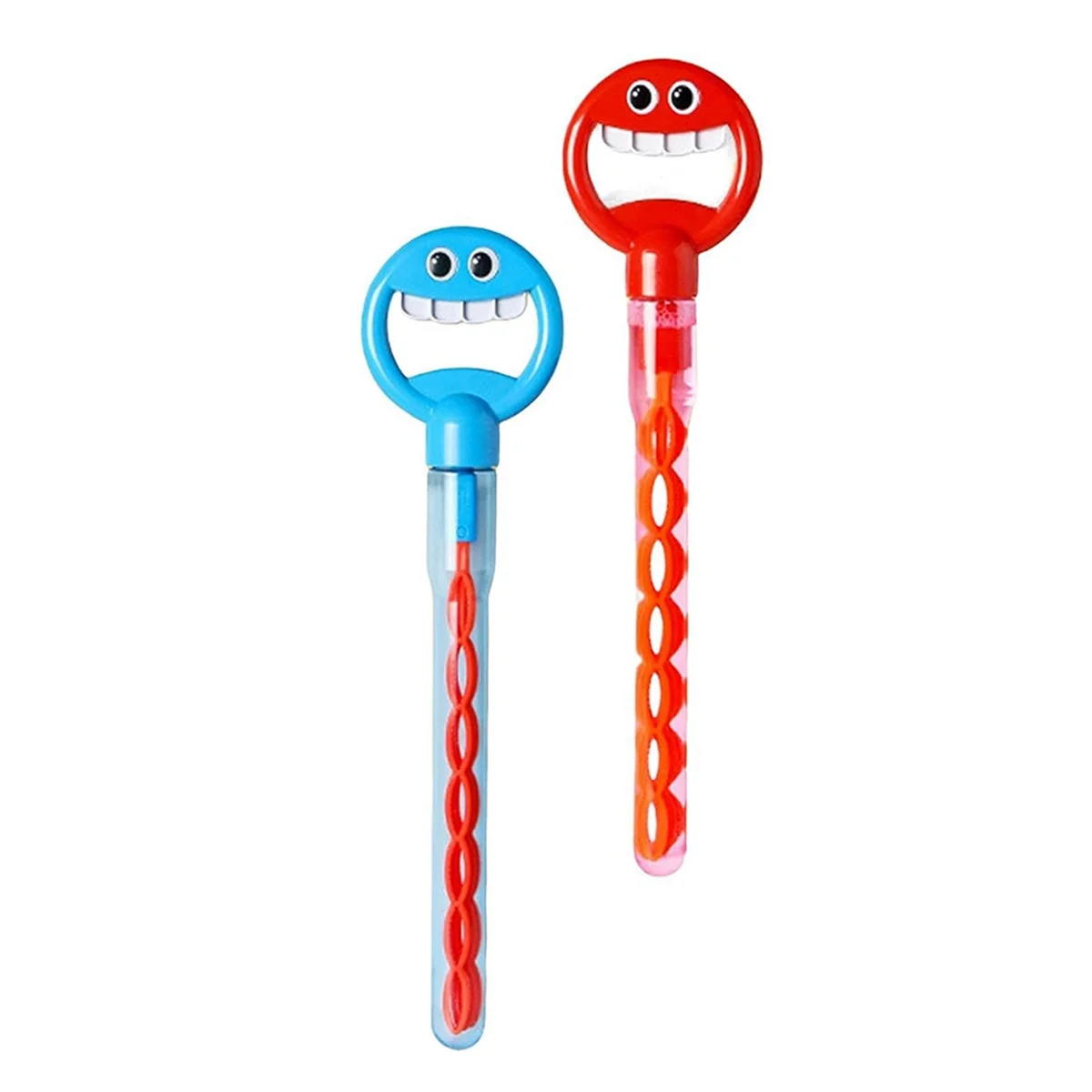 

AM-Hand-Held Smiling Face Five-Claw 32-Hole Bubble Wand Can Produce A Large Number of and Bubble Blowing Machine