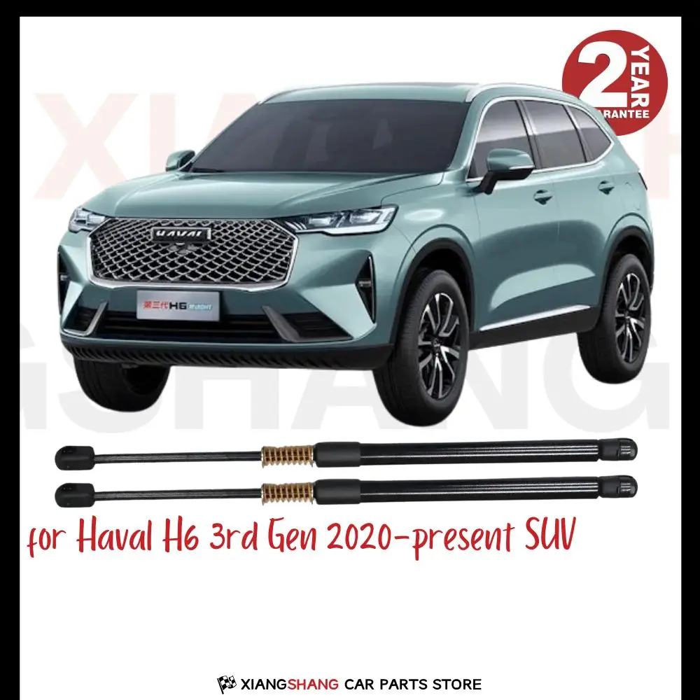 

2 шт. задний демпфер задней двери для Haval H6 3-го поколения 2020-настоящее время внедорожника задняя дверь с пружиной багажника газовые стойки с зарядкой газа