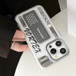 Luxury folding wristband holder phone case for iPhone 16 15 14 13 Pro Max Titanium gray shockproof clear matte hard bumper cover