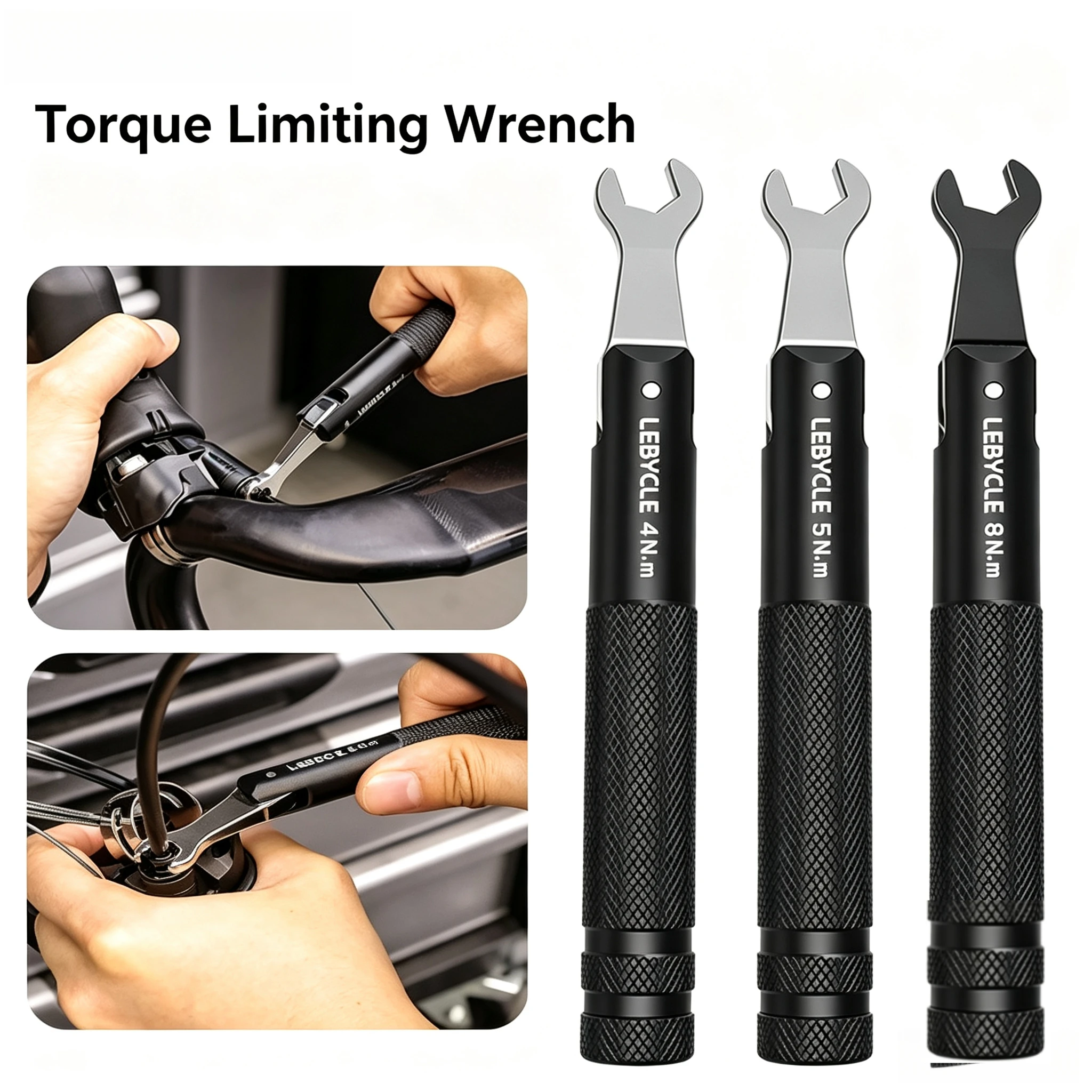 4/5/8Nm Preset Torque Wrench Hydraulic Brake Hose Spanner Auto Slip Repair Tool For Shimano SRAM Magura Road Bike Brake Service