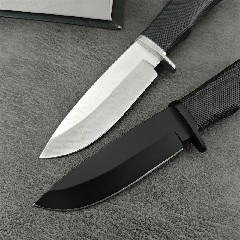 Straight knife BK2008, tactical camping 5Cr13Mov blade rescue survival hiking ABS handle fixed knife