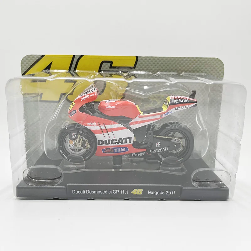 1:18 Diecast Motorcycle Model Toy Desmosedici GP 11.1 Mugello 2011 Replica For Collection