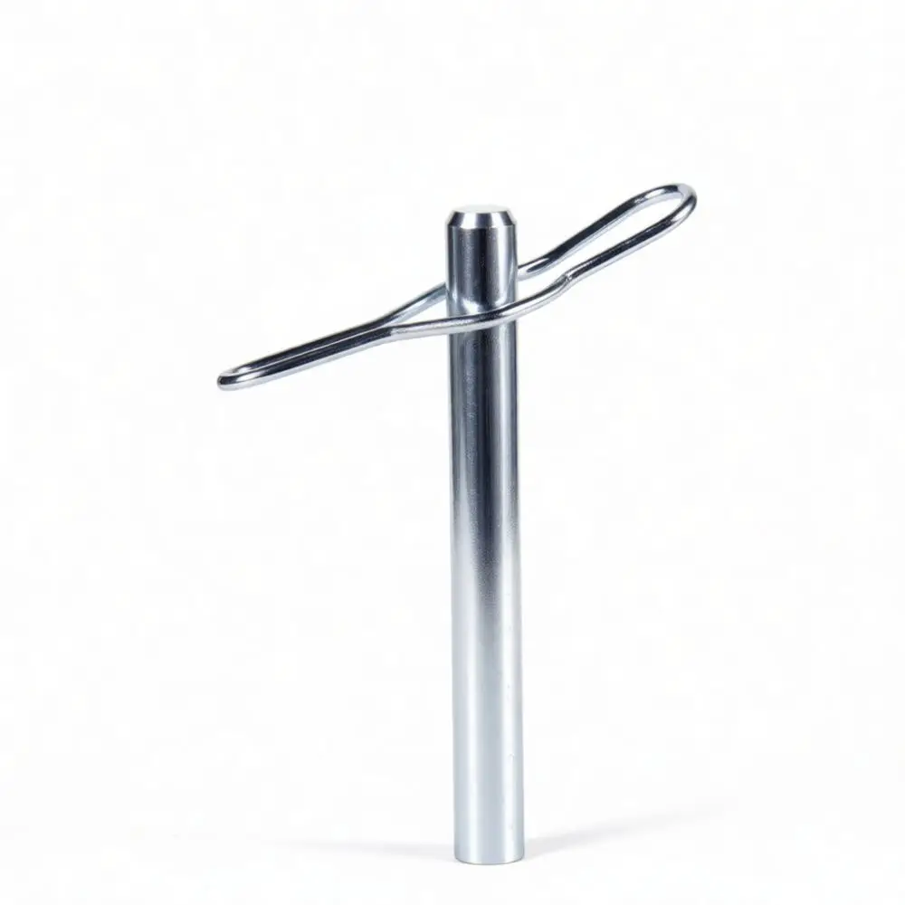 Galvanized Steel D Lynch Pin Quick Release Hardware For For Jinhaotian Trailer Truck Mechanical Equipment Safety Fastener