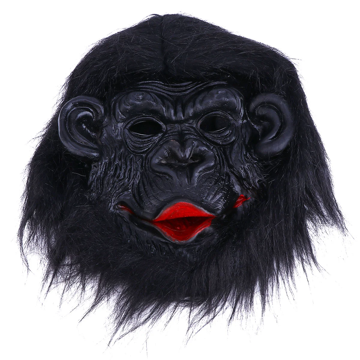 

Mask Gorilla Scary Head Cosplay Props Halloween Decorate Performance Horror Black Ghost