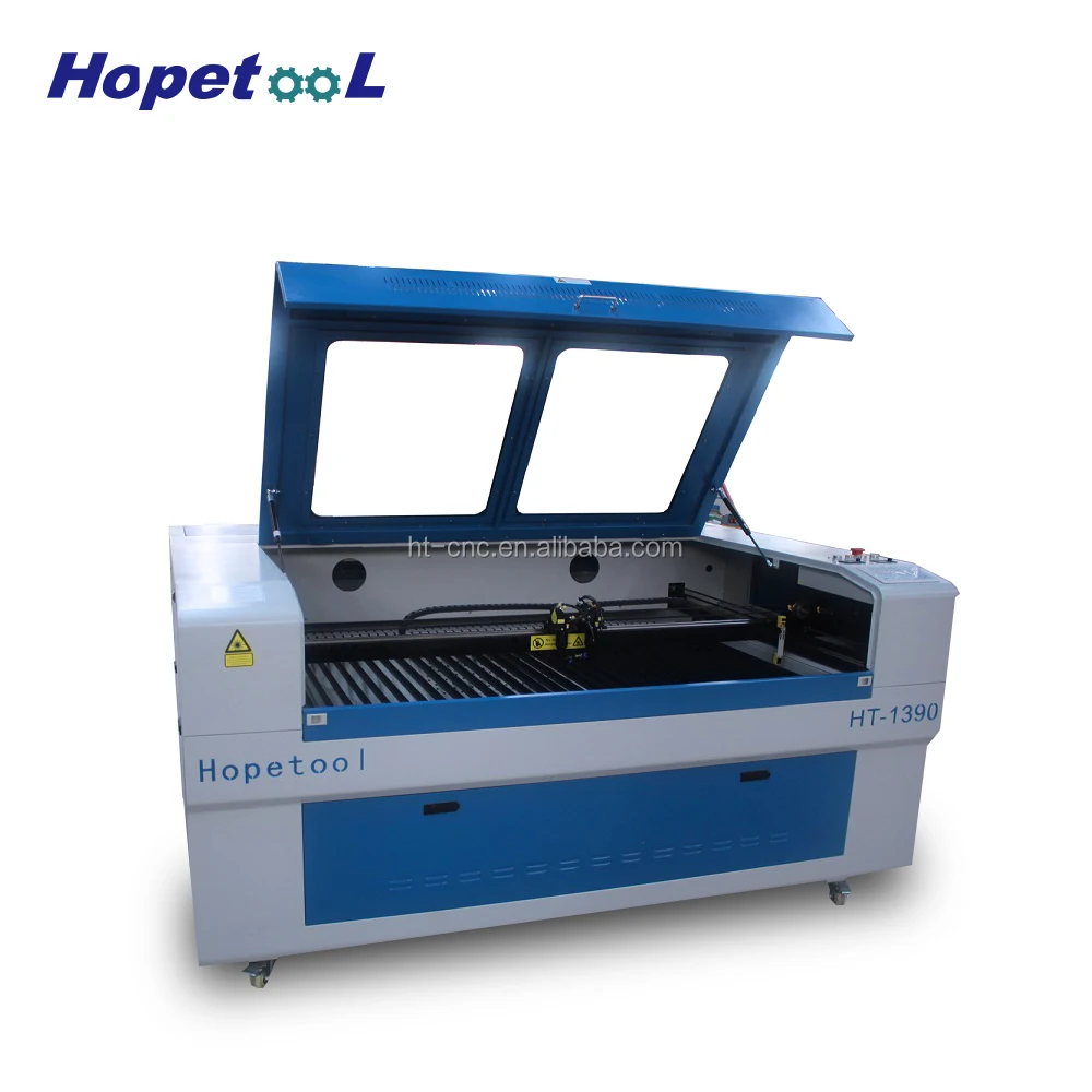 Double head 1610 CO2 laser cutting machine with Two head With 80W 90W 100W 120W 130W 150W Reci laser tube