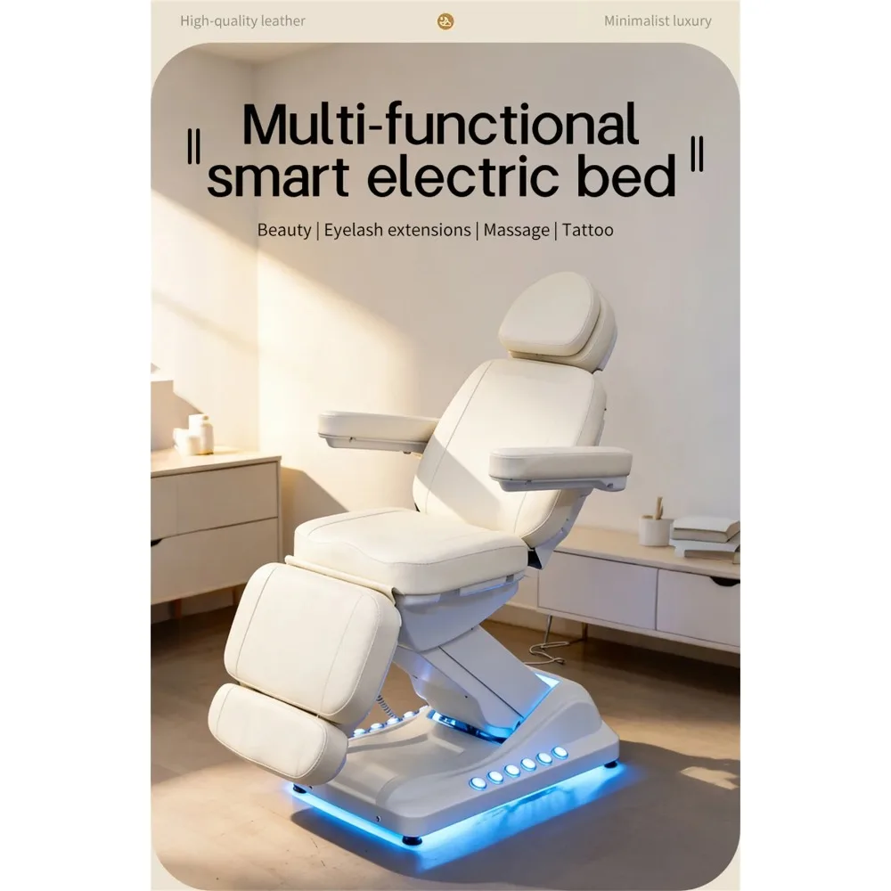 

Electric Adjustable Facial Beauty Bed, Salon Beauty Care Chair, Diagnostic Exam Chairs, Single Person Care Sofa
