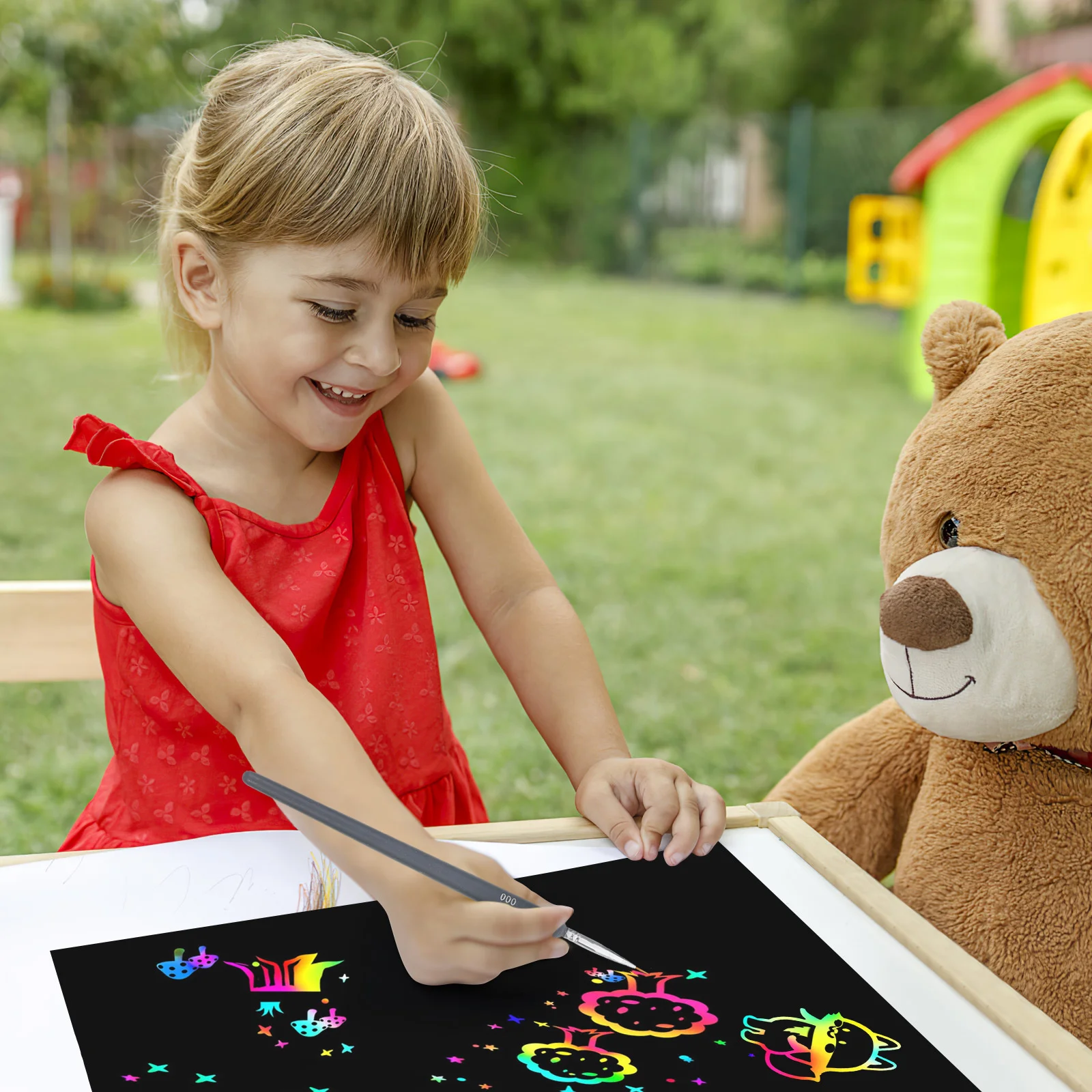 

6Pcs Line Drawing Pen Professional Artist Brushes for Miniature Painting Watercolor Oil Acrylic Line Drawing Pen