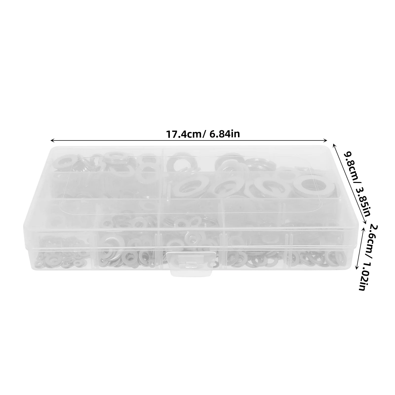 1010 قطعة غسالات الفولاذ المقاوم للصدأ مجموعة حشية معدنية مسطحة أطقم صندوق تخزين الموصلية الحرارية الكهربائية حوض التوصيل الوقود الهيدروليكية
