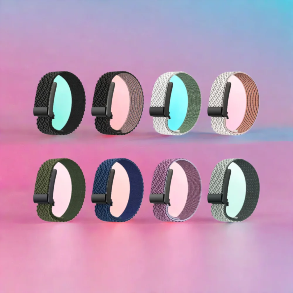 

Нейлоновый фитнес-браслет, эластичный дышащий фитнес-трекер, разноцветный портативный сменный ремешок для Whoop 4,0, женский и мужской