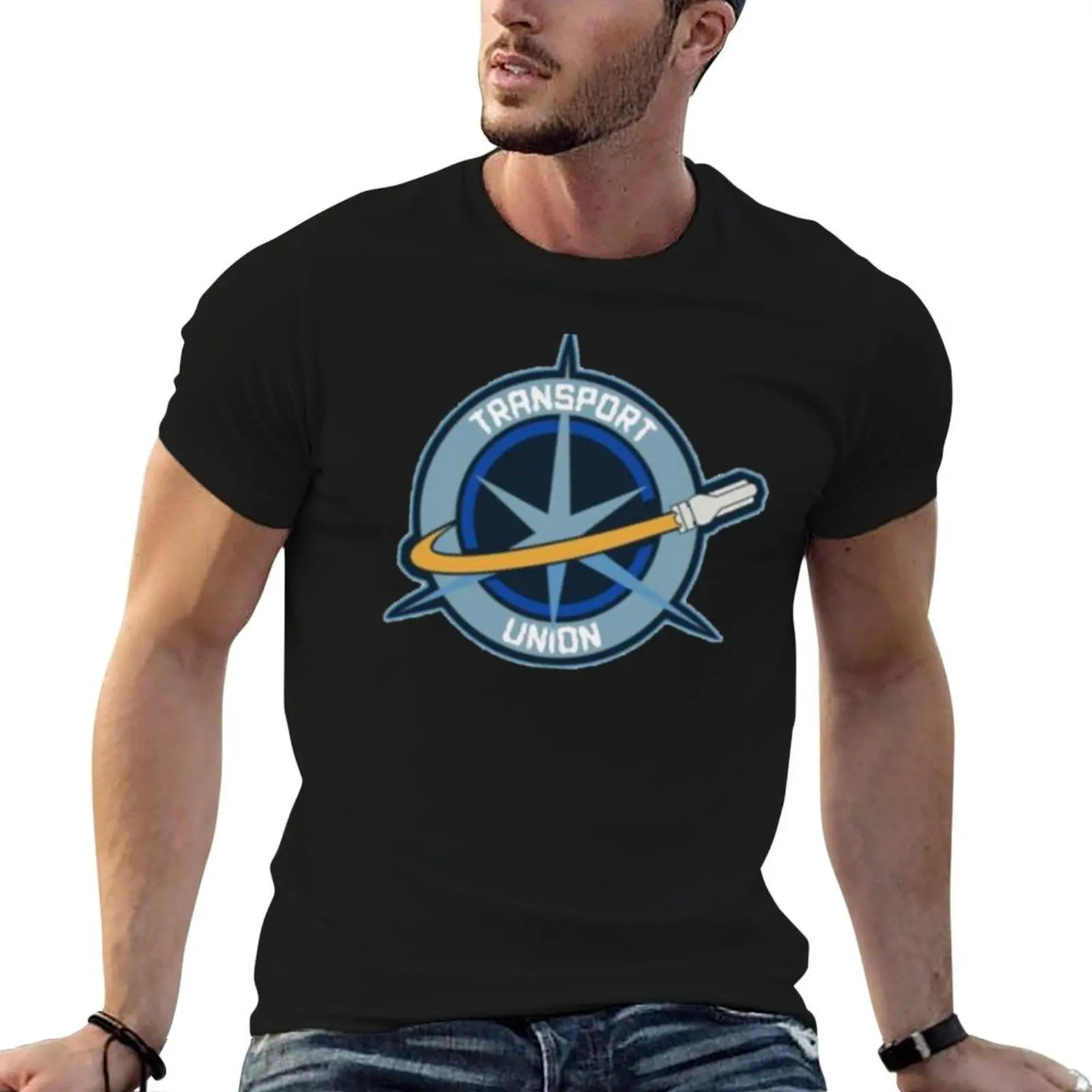 

the expanse transport union T-Shirt cotton tshirt 100% funny t shirts dark humor T-Shirt