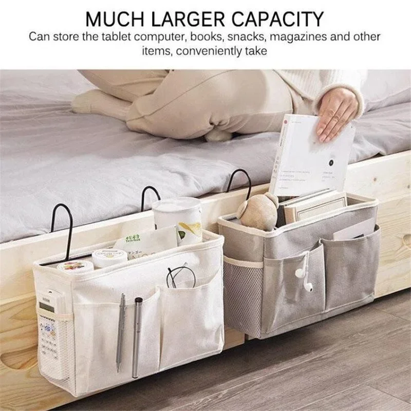 Bedbank Opknoping Bed Opbergtas Tijdschriften Afstandsbediening Boeken Diversen Houder Organizer