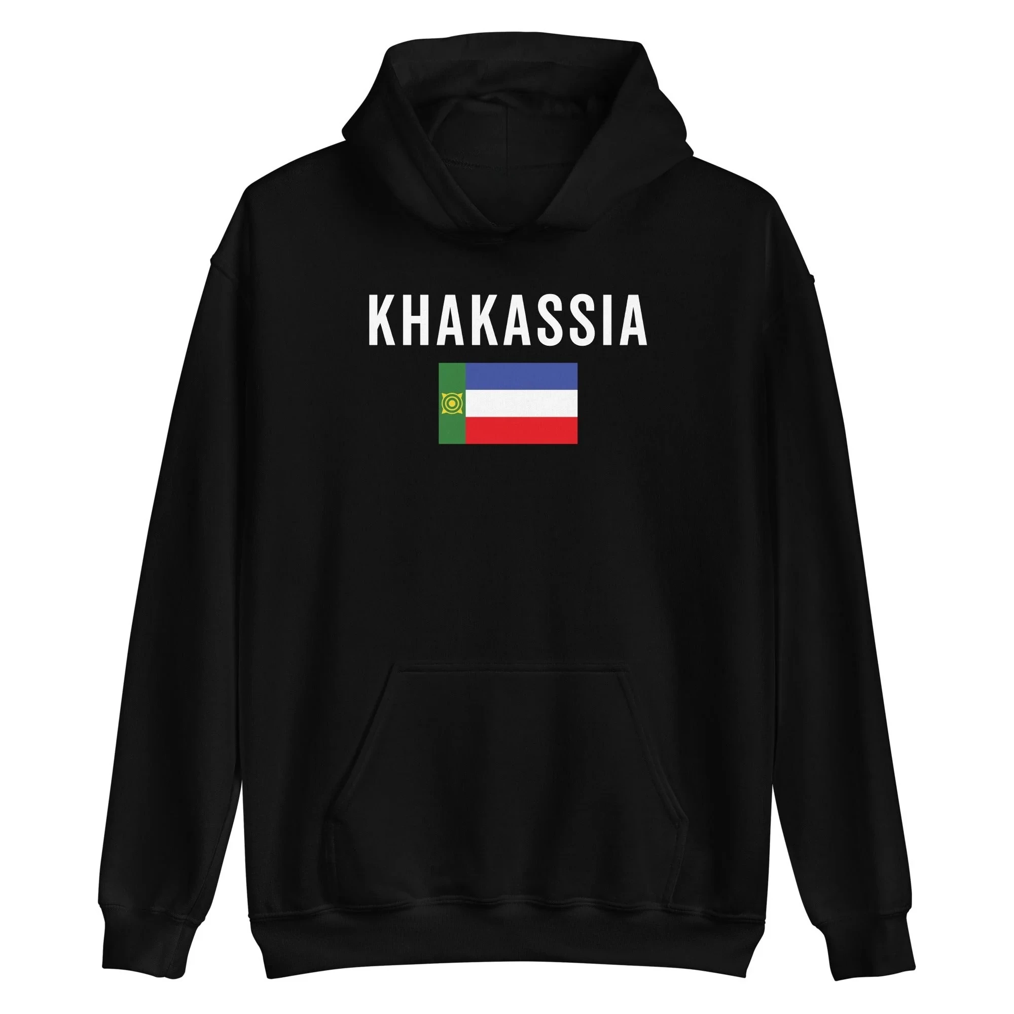 

Толстовка с флагом Khakassia, мужская и женская толстовка с длинными рукавами, пуловер в стиле ретро, уличная одежда в стиле хип-хоп, спортивная одежда Y2k, верхняя мужская одежда
