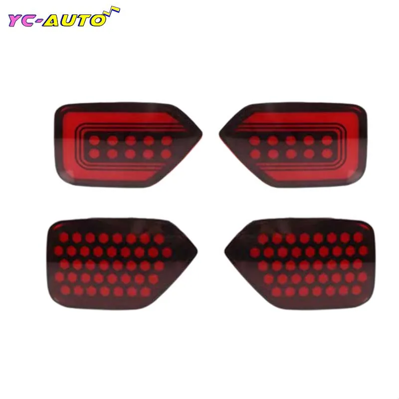 

For Subaru XV 2018-2023 For Outback 2015-2020 3-in-1 Functions LED Rear Bumper Light Brake Lamp Turn Signal Lamp Car Accessories