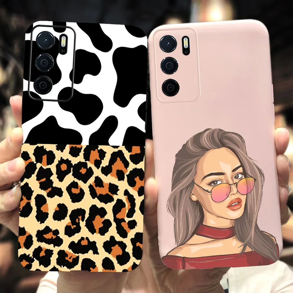 For OPPO A54S Phone Case New Popular Painted Silicon Soft Cover For OPPO A16 A16S CPH2271 CPH2269 Funda OPPOA16 S A 16 A 54 Capa