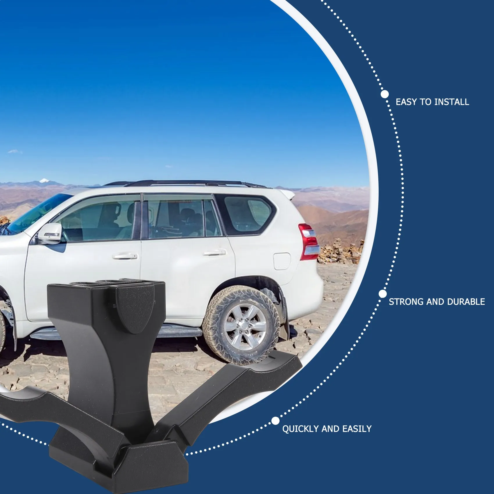 A22F-para Toyota Landcruiser 200 Prado 120 portavasos divisor inserto 55633-60040