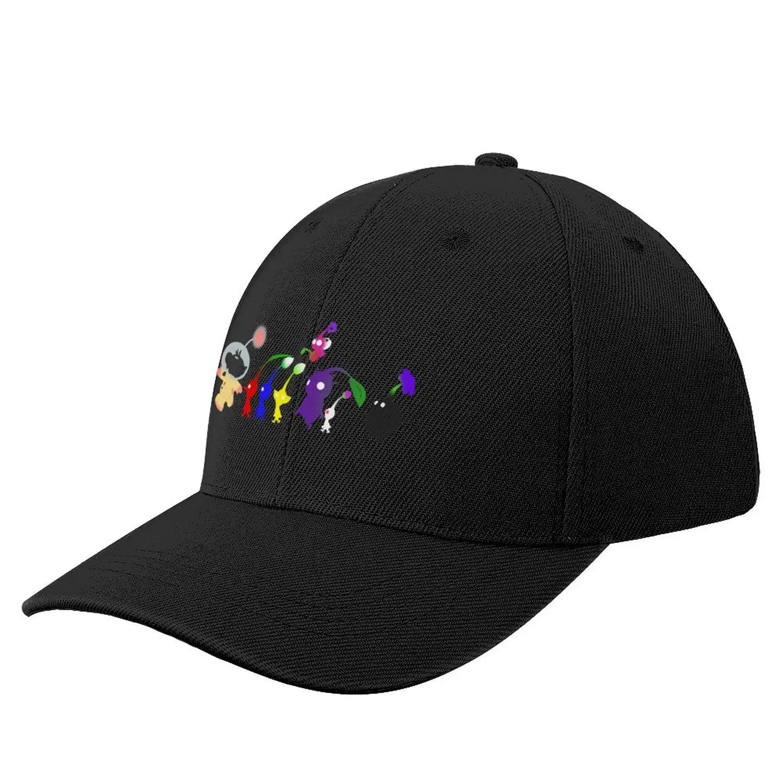 

Pikmin colored silhouettes Baseball Cap fishing hat Trucker Cap Sun Cap Women's Golf Wear Men's