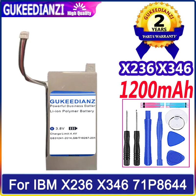 

GUKEEDIANZI Battery 1200mAh For IBM X236 X346 71P8644 39R8804 90P5245 Batteries