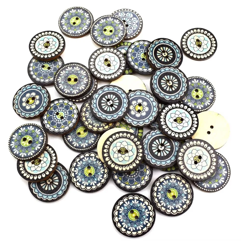 Menet retro Fa- Szállodai küldönc számára Öltözés, DIY Összevarrás Szállodai küldönc, scrapbooking dekor, kézműves kiegészítők, 15mm, 20mm, 25mm, 50pcs