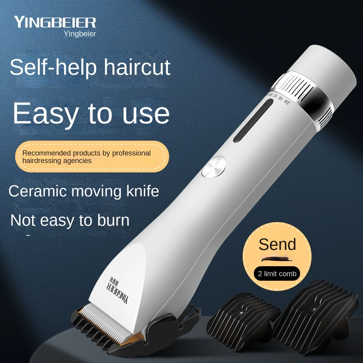 

Hair Trimmers Electric Hair Cutting Machine Hair Clipper Rechargeable Man Shaver Trimmer For Men's Barber Professional Hot Sale