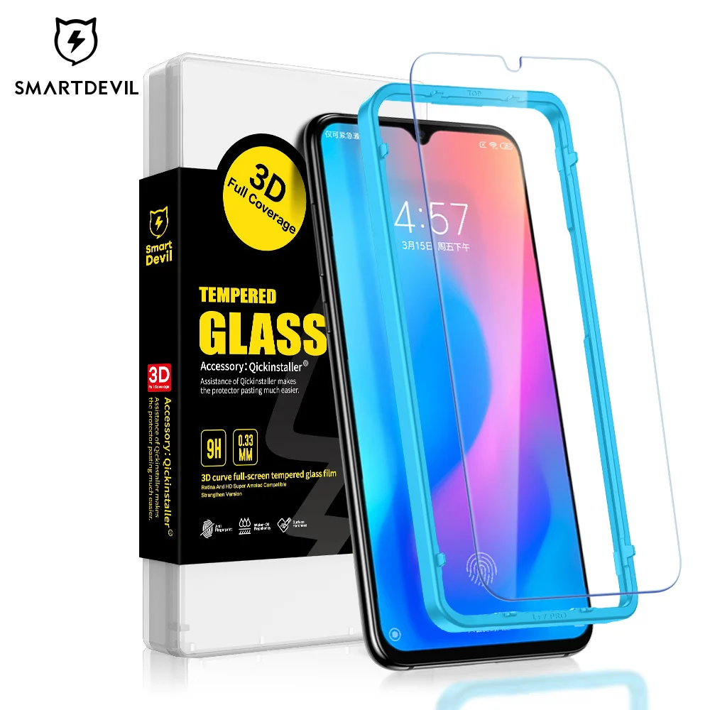 SmartDevil Tempered Glass for Xiaomi Mi 9/9 Lite HD Screen Protector for Mi 8/8 Pro/8 Lite Anti Blue Light Protective Film