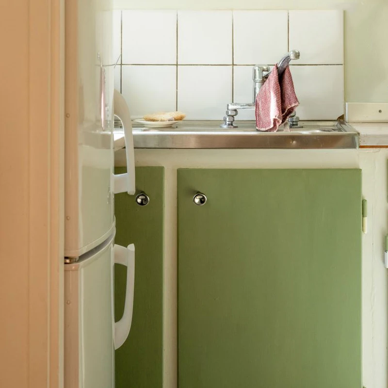 Goo-ki Modern kuningan padat pegangan kabinet furnitur Titanium perak kenop pintu pegangan kabinet lemari dapur menarik laci