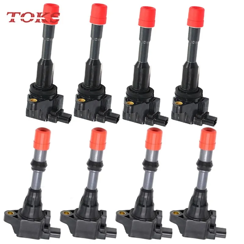 

8pcs Front&Rear Ignition Coils 30520-PWA-003 30521-PWA-003 For Honda CITY Civic 7 8 VII VIII JAZZ FIT 2 3 II III 1.2 1.3 1.4L