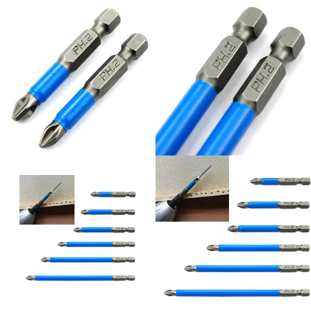 

652F Screwdriver Bits Set Screwdriver Drill Bit Tip for Power Screwdriver Drill Impact Driver Tool Accessory