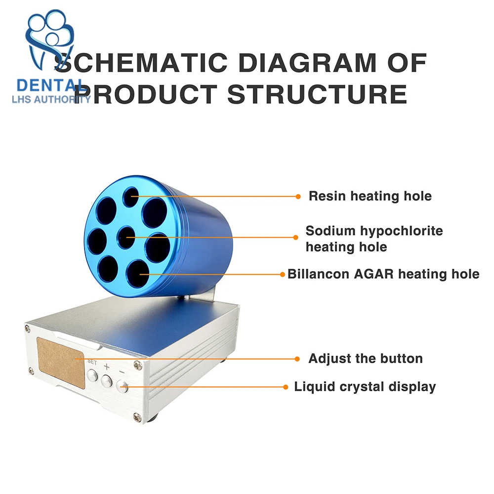 Стоматологический AR-нагреватель Композитный нагреватель Смола Отопление Сочетание стоматологического материала Обогреватель с экраном дисплея