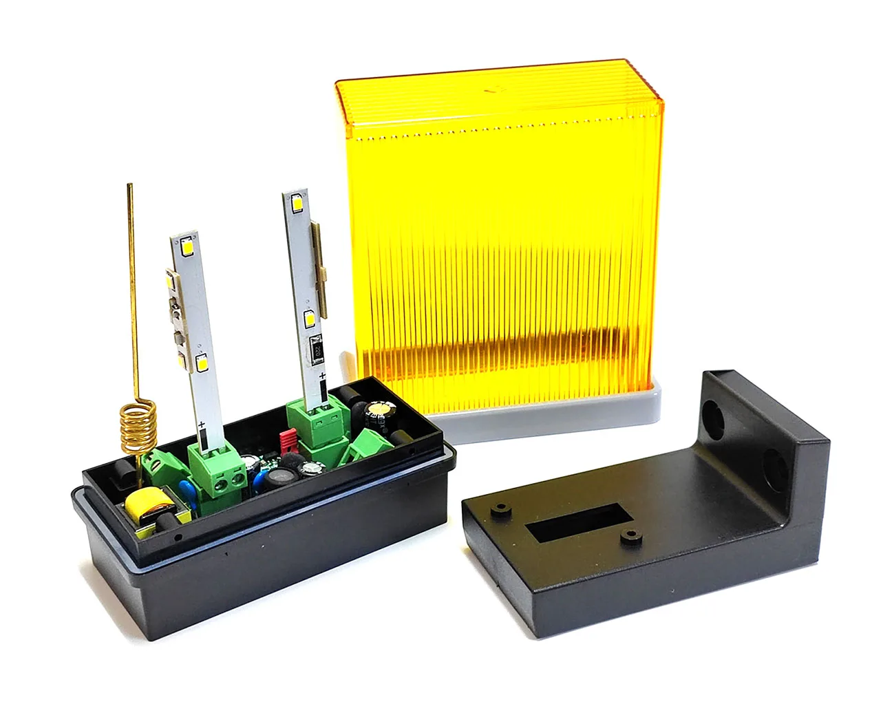 

Светодиодный защитный мигающий свет для гаража, раздвижные распашные ворота, световая сигнализация 12 В-265 В переменного/постоянного тока