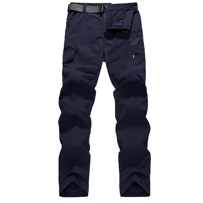 Spring Summer Outdoor Quick Dry Hiking Pants Men Mountain Climbing Fishing Trousers Army Trekking Sport Waterproof Pants