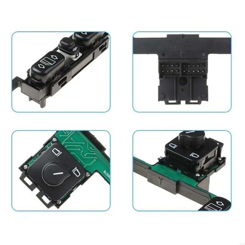 

ABS Car Window Switches 2108200110 Precisions Crafted Window Control Switches Car Window Lifter for W210 W202 E320 E300