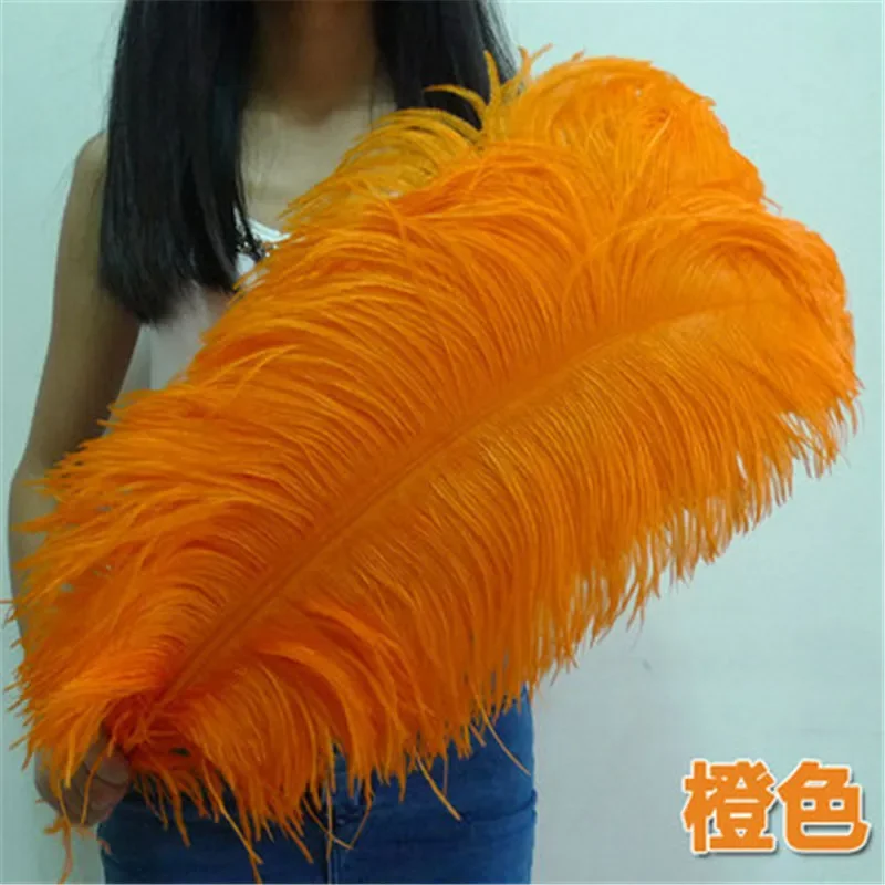 50pcs/lot High Quality Ostrich Feathers Diy Party Accessories Christmas Craft Plumas Plume 70-75cm/28-30inches