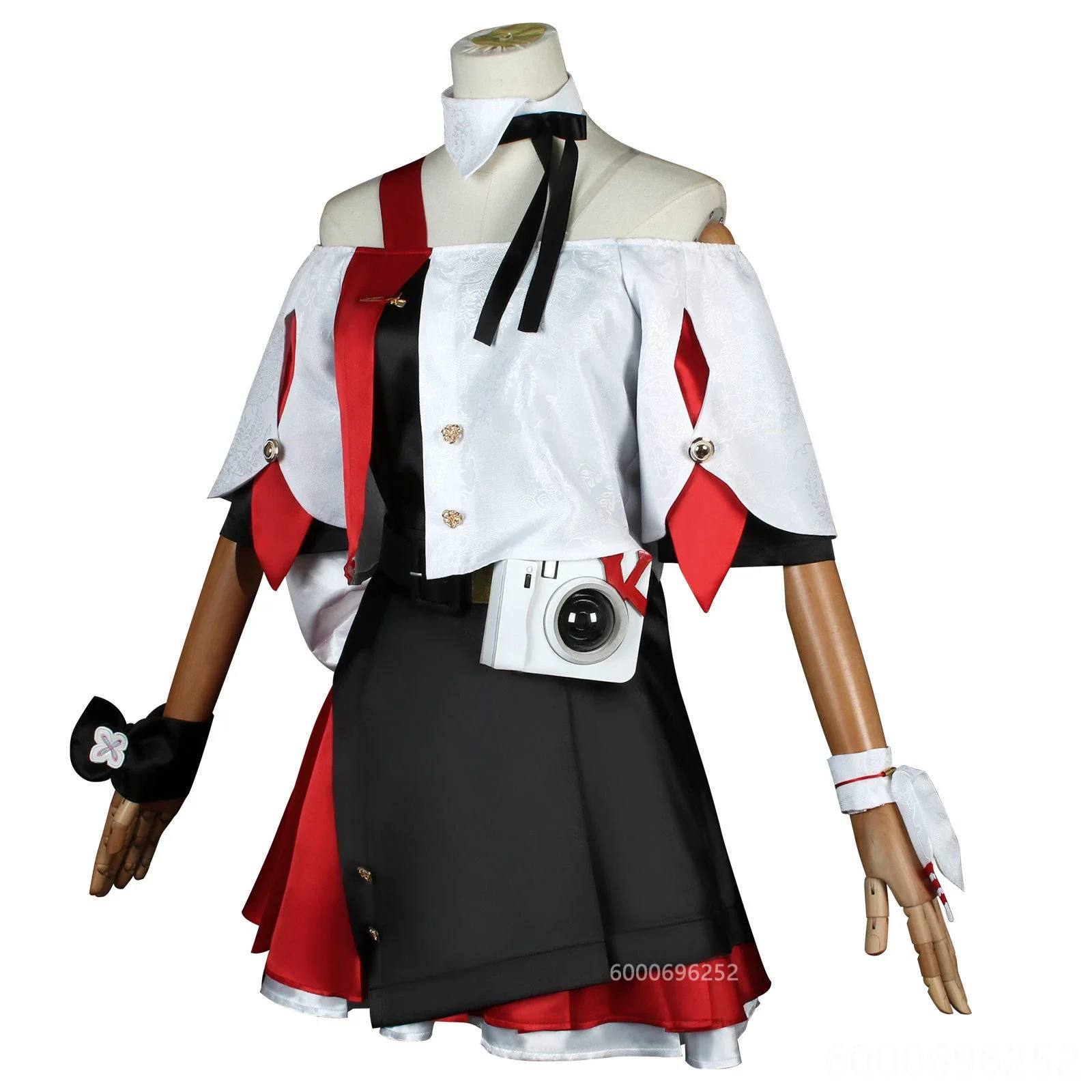 Honkai Star Rail March 7th KFC Co-Branding Cosplay Costume Carnival Uniform Wig Anime Halloween Game Outfit for Men New Arrival