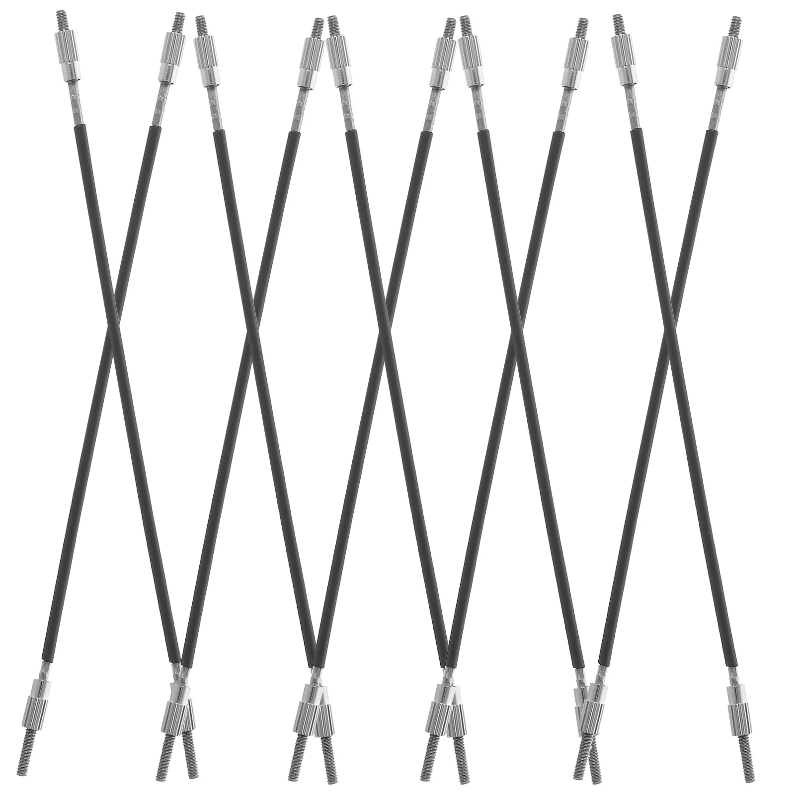 

10pcs Viola Tail Rope Steel Wire Gut Strings 4/4-3/4 Size Metal Accessories Easy Installation Fine Craftsmanship Violin Parts