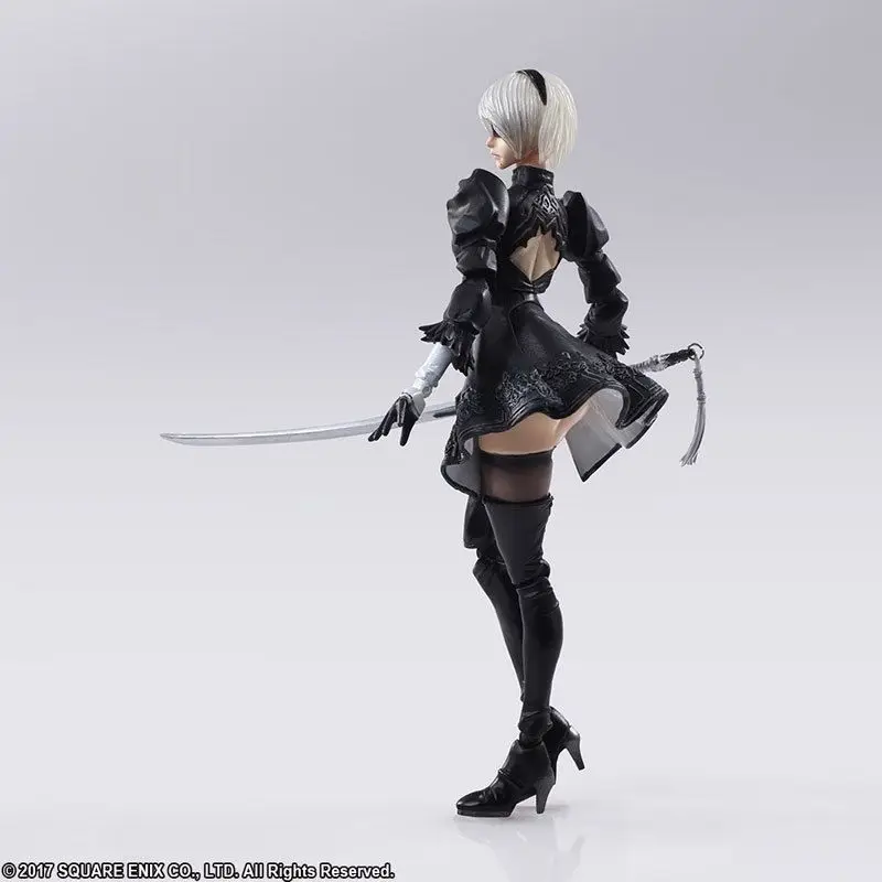 En Stock Nier: figuras de juego Automata automata nier 2b figura de acción colección de PVC modelo decoración de escritorio juguetes para niñas bonitas regalo